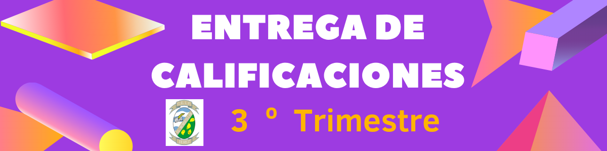 Calificaciones 3º trimestre